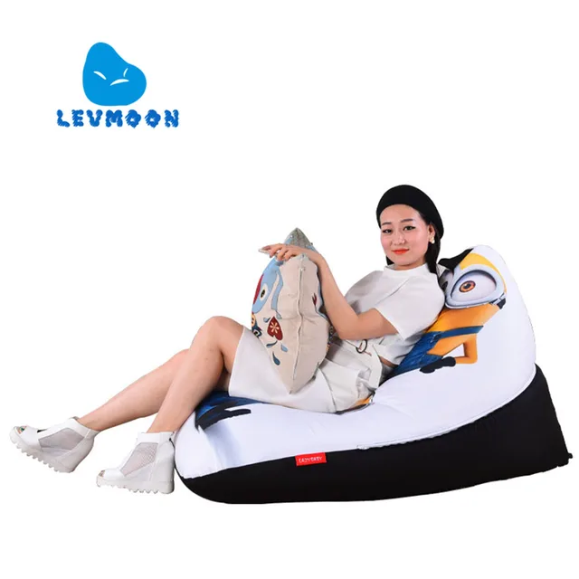 Cheap LEVMOON Beanbag Sofa Chair yellow people Seat zac Comfort Bean Bag Bed Cover Without Filler Cotton Indoor Beanbag Lounge Chair Cheap LEVMOON Beanbag Sofa Chair yellow people Seat zac Comfort Bean Bag Bed Cover Without Filler Cotton Indoor Beanbag Lounge Chair
