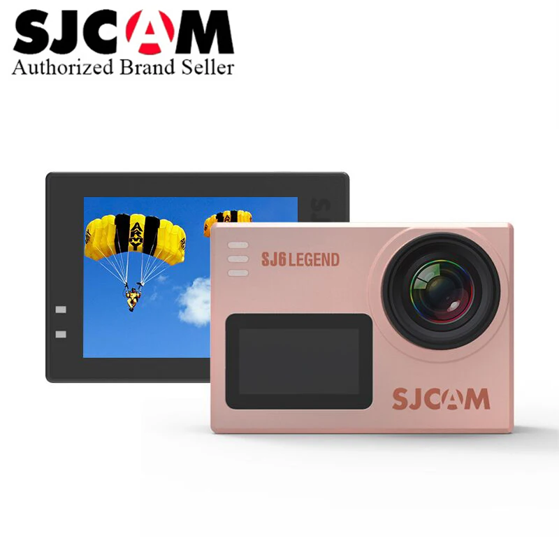 

Promotion SJCAM SJ6 legend wifi Notavek 96660 4K 24fps Ultra HD 1080pWaterproof Action Camera 2.0" Touch Screen Remote Sports DV