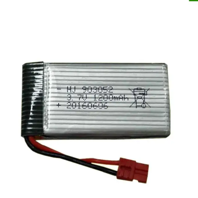Ewellselling X5HC X5HW 2 4G RC Quadcopter 3 7 V 1200mAh Li Polymer battery шт./лот|3.7v 1200mah|quadcopter 3.7vquadcopter |