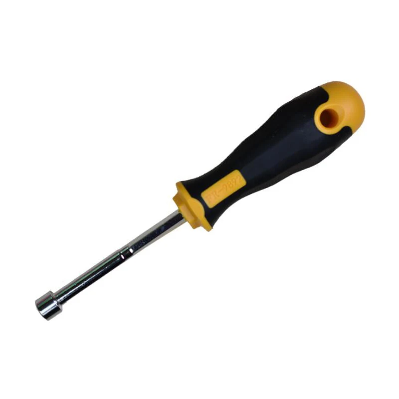 

1PC 30mm Deep Socket Screwdriver 5-10mm Hex Socket Manual Screw Driver 6 point Non-slip Nut Bolt Remover Key Hand Tools