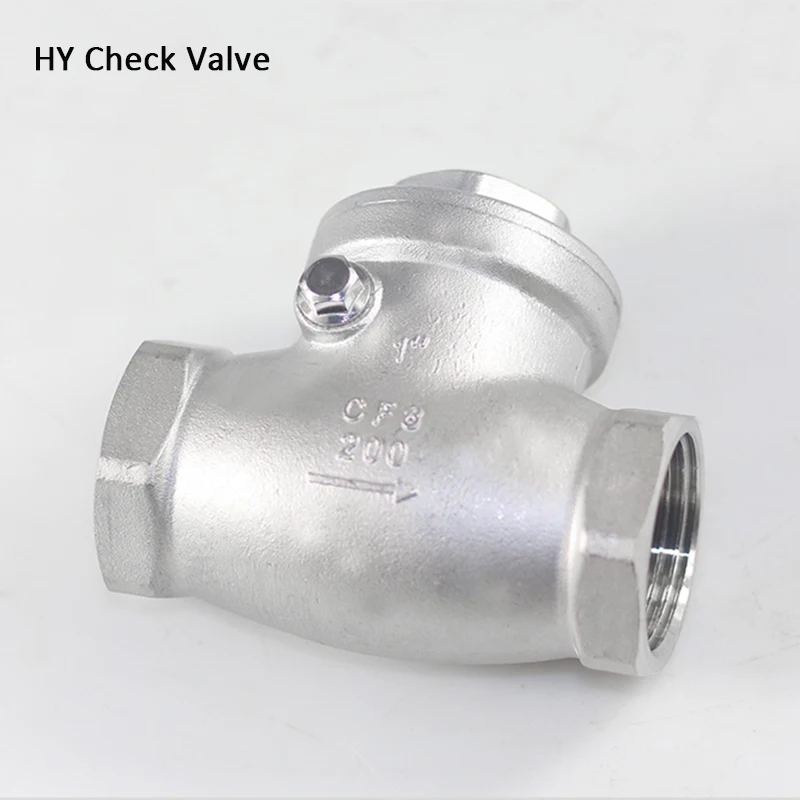 " DN50 SS304 обратный клапан из нержавеющей стали, поворотные обратные клапаны
