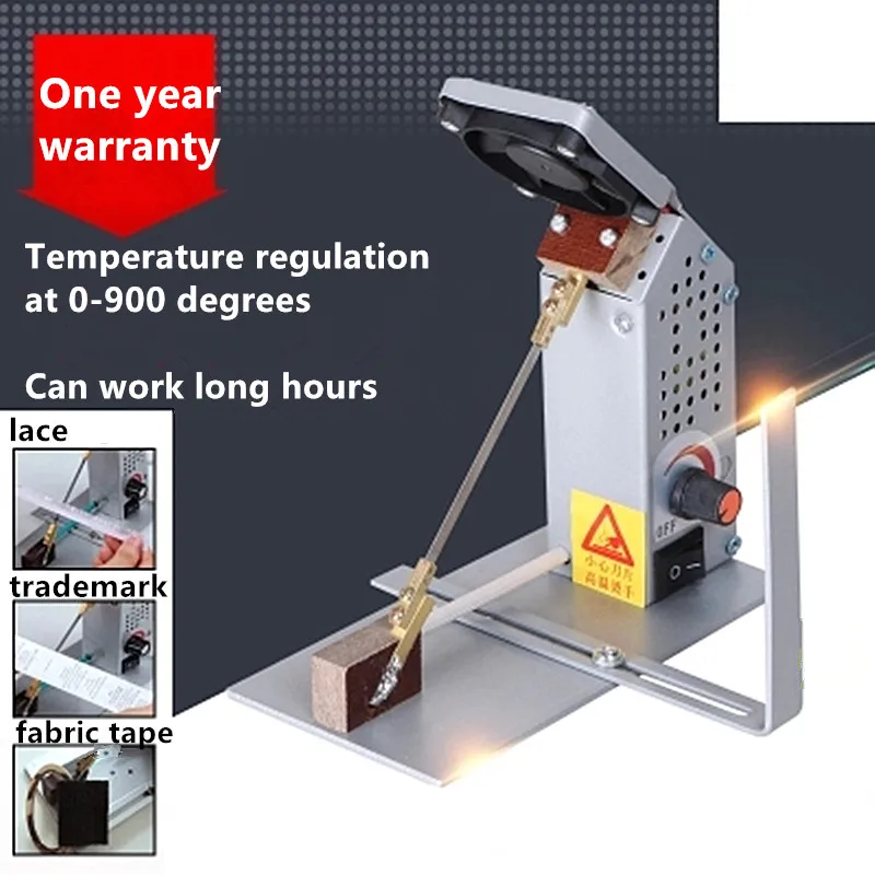 electric ribbon cutter Rubber belt Trade Marks Lace Magic sticker nylon