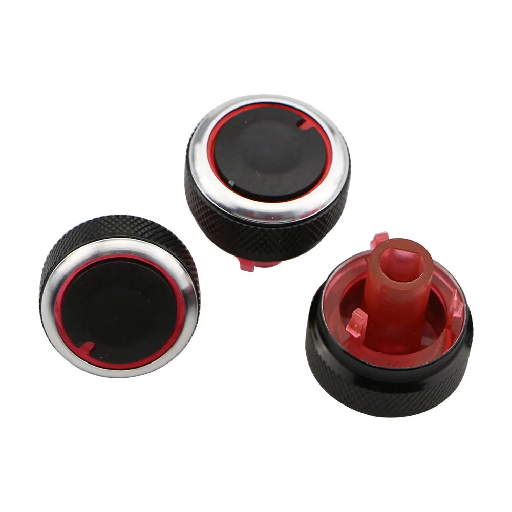Aluminum Alloy Air Conditioning Knob AC Knob Car Air Conditioning Heat