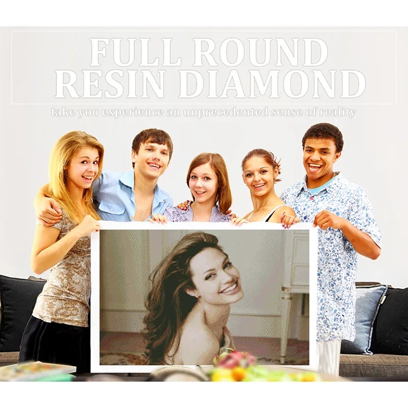 

Photo custom!Private custom!DIY Diamond embroidery 5D diamond Painting Cross Stitch Round Rhinestone mosaic decoration gift KBL