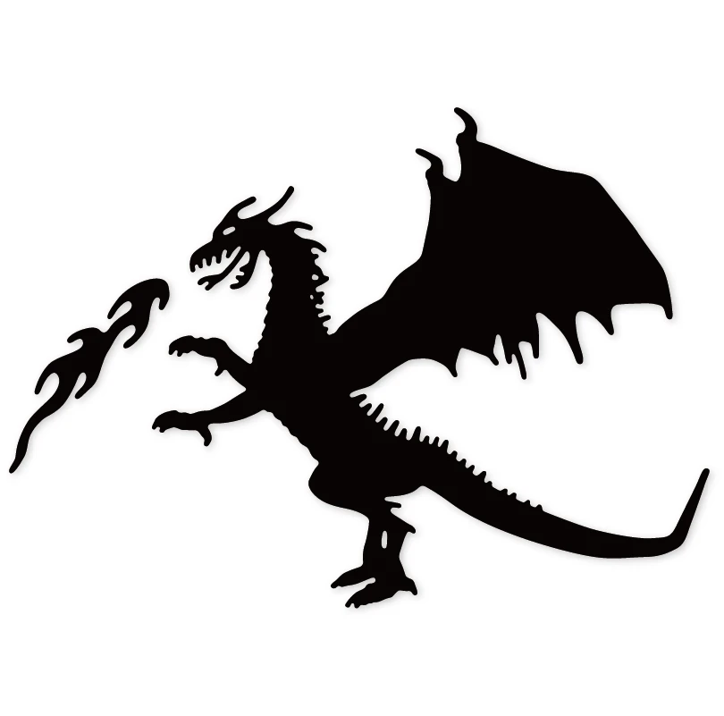 

Ufurty Craft Fire Dragon Metal Cutting Dies New 2019 for Card Making DIY Scrapbooking Embossing Cuts Craft
