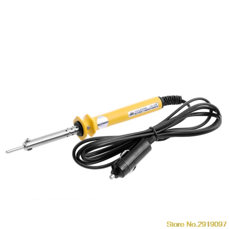 

Newest Arrival DC 12V 30W Electric Soldering Iron W/ Lighter Socket Car Auto Solder Repair Tool
