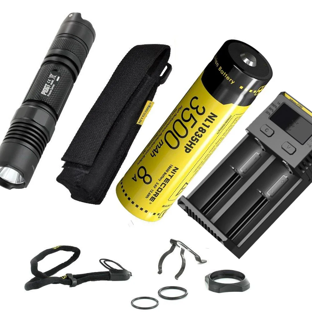 

LED Flashlight NITECORE P10GT CREE XM-L2 (T6) LED max. 900lm beam throw 286 meters handheld light ourdoor torch for search