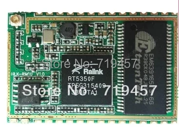 

FREE SHIPPING 2PCS/LOT HLK-RM10 Serial port to WIFI Serial to network Patch stamp hole package TTL WiFi module