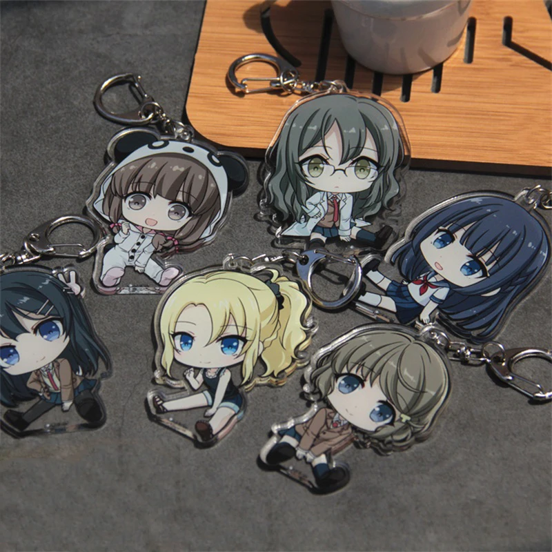 Аниме Rascal не Dream of Bunny Girl Senpai Sakurajima Mai фигурка Косплей акриловый брелок Подвеска