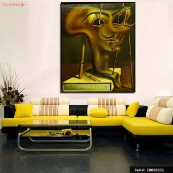

Salvador Dali Still life Abstract oil Painting Drawing art Spray Unframed Canvas handmade Waterproof hologram wall28018631