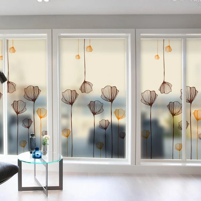 Lotus raamstickers glas stickers matglas film schuifdeur balkon ... Lotus raamstickers glas stickers matglas film schuifdeur balkon ...