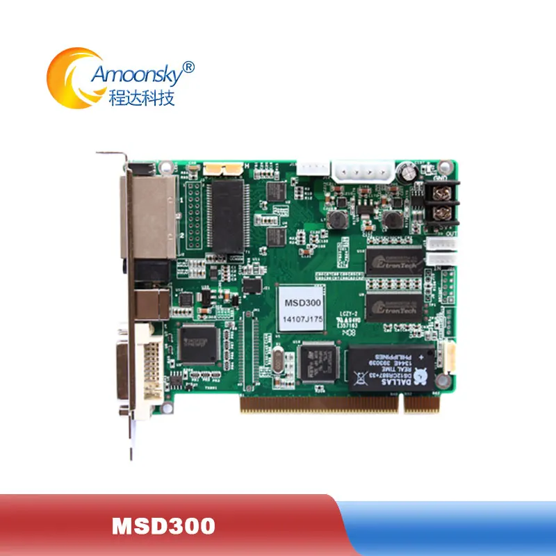 

NOVASTAR Sending Card MSD300 high refresh gray grade sync controller support 1280*1024 pixel dual rj45 port