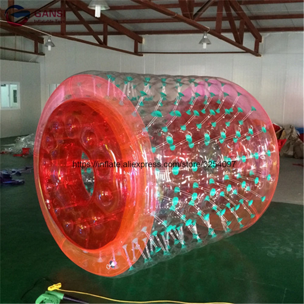 Наружный 1 0 мм надувной водный ролик из ПВХ фотошар летнего сезона диаметр 2 4 м