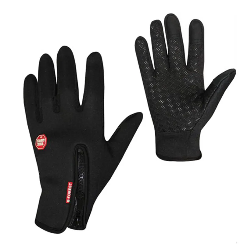 

Unisex Anti-slip Cycling Gloves Men Warmer Touch Screen MTB Road Mountain Bikes Gloves Full Finger Winter Spring