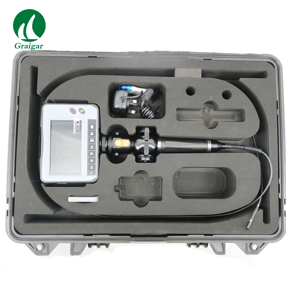 DR4540F Handheld Industry Endoscope 3.9mm 90 degrees Camera Four Direction Operating Rod Control and Guide Bearing DR4540F Handheld Industry Endoscope 3.9mm 90 degrees Camera Four Direction Operating Rod Control and Guide Bearing