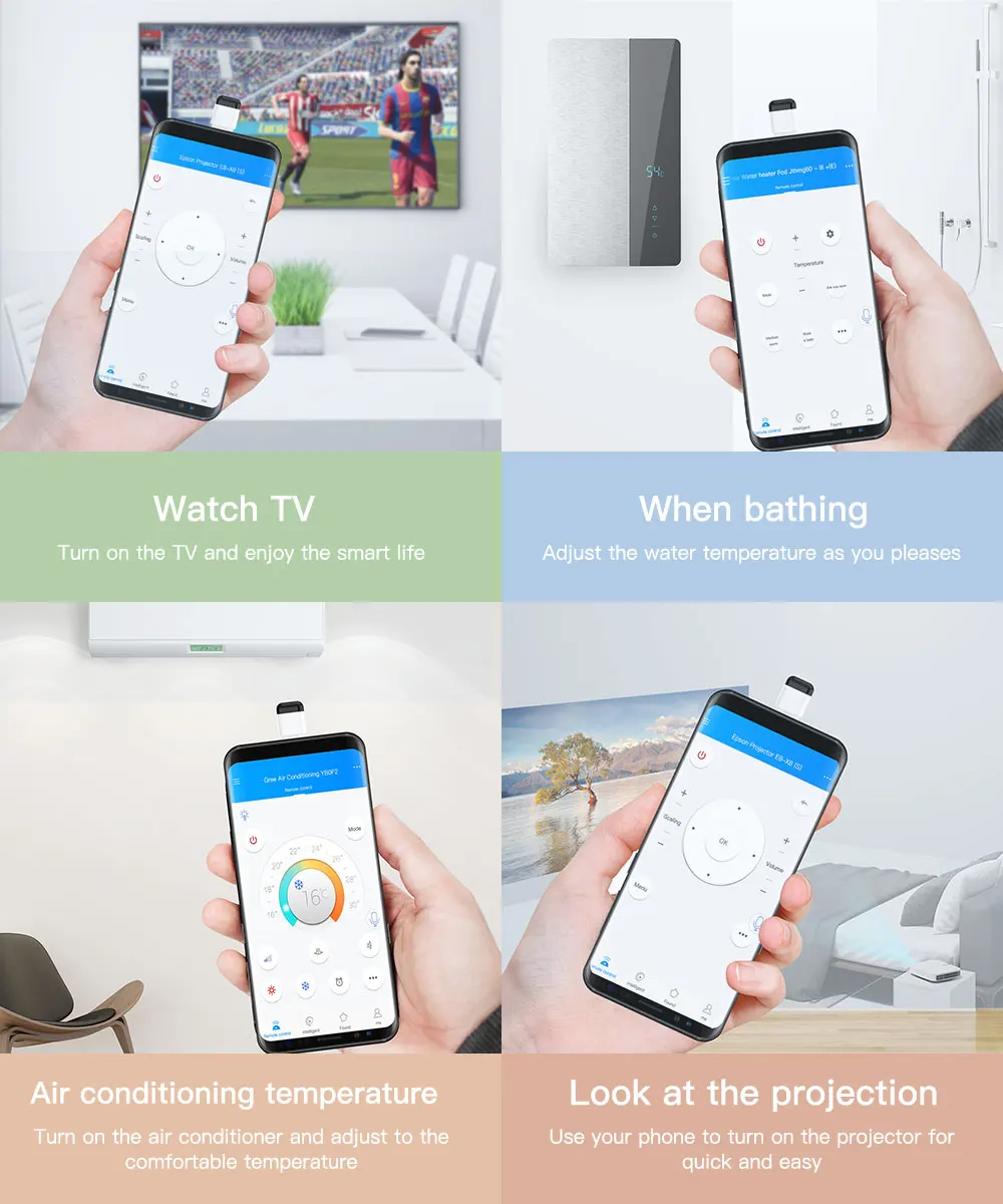 Android интерфейс беспроводной Micro usb type C Мужской Смарт приложение управление мобильный телефон приборы адаптер для ТВ коробка Кондиционер