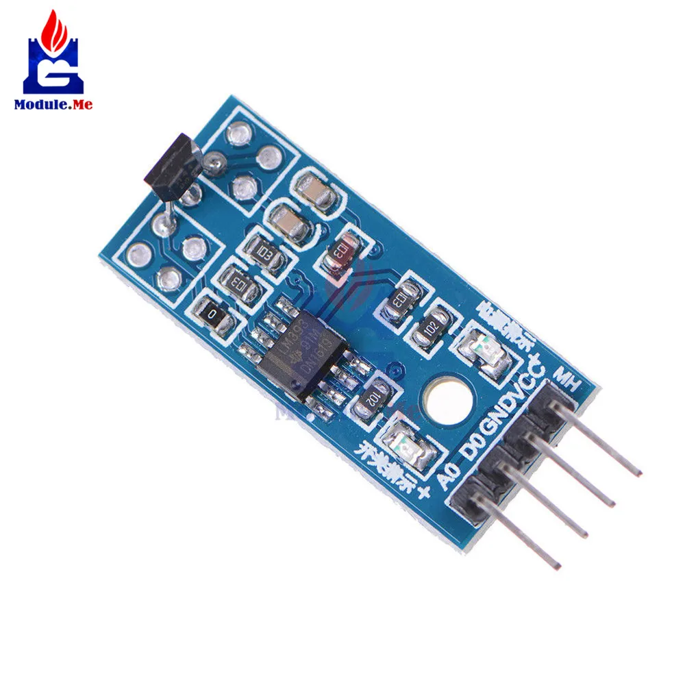 

Hall Sensor Module 3144E Hall Switch Speed Magnetic Clip for Arduino Smart Car Speed Counter Sensor ModuleFeatures: 1. Working v