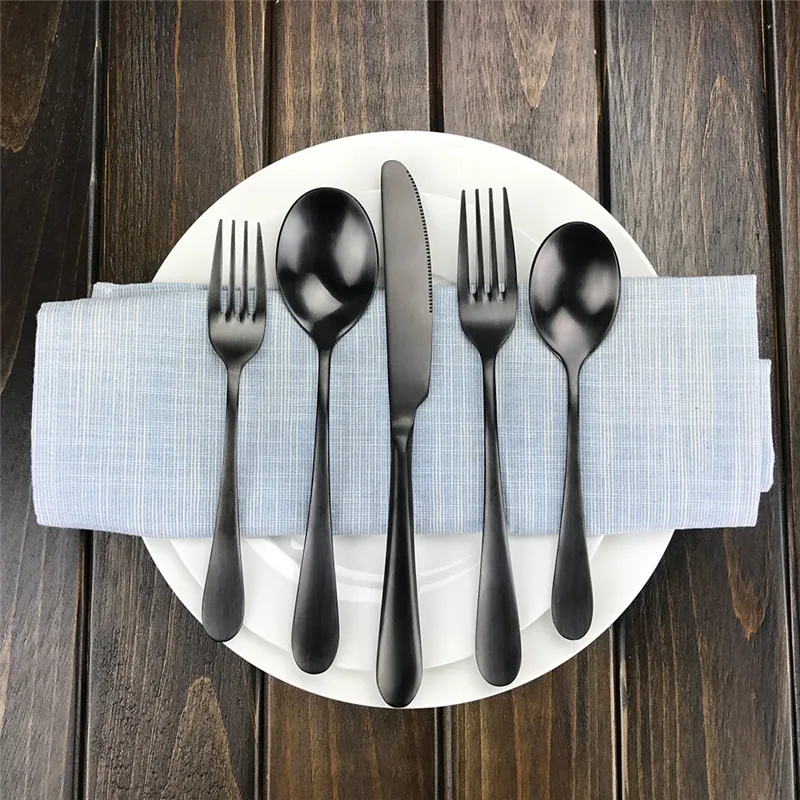 Black dinnerware (2)