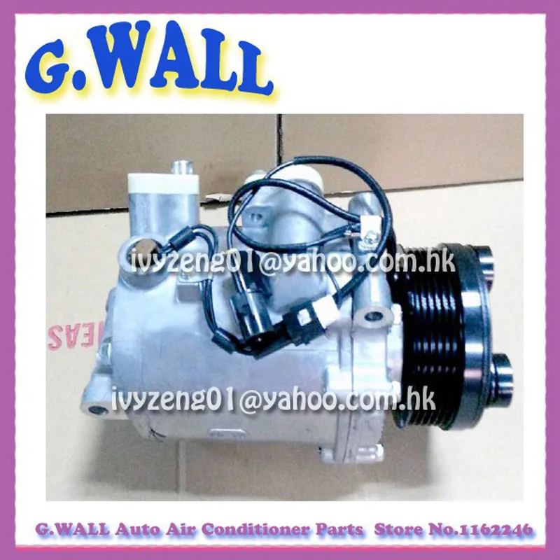 

MSC90CAS AC AIR COMPRESSOR FOR MITSUBISHI LANCER 1.8 OUTLANDER 2.0 2.2 2.4 7813A091 7813A069 MR7813A068 AKC200A221A AKC200A564