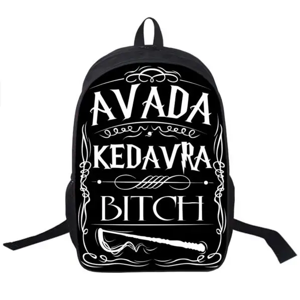 mochilas escolares de harry potter