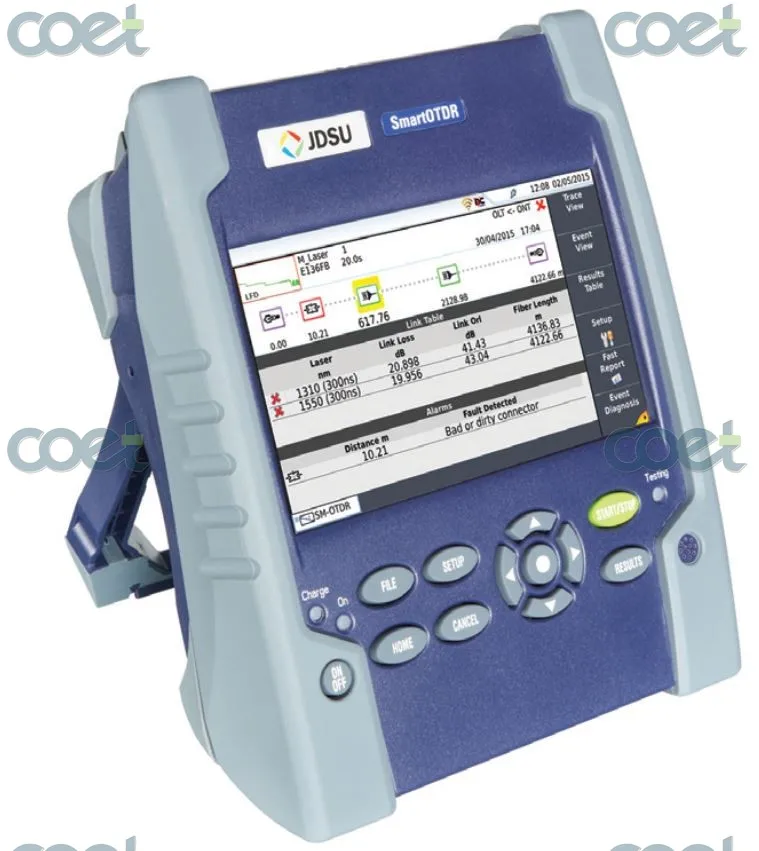 FTTx оптический временной домен рефлектометрический тест JDSU SMART OTDR 1310/1550nm 33/31dB