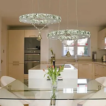 

LED Modern Simple personality Pendant Lights Crystal Pendant Lamp 110-220V free shipping