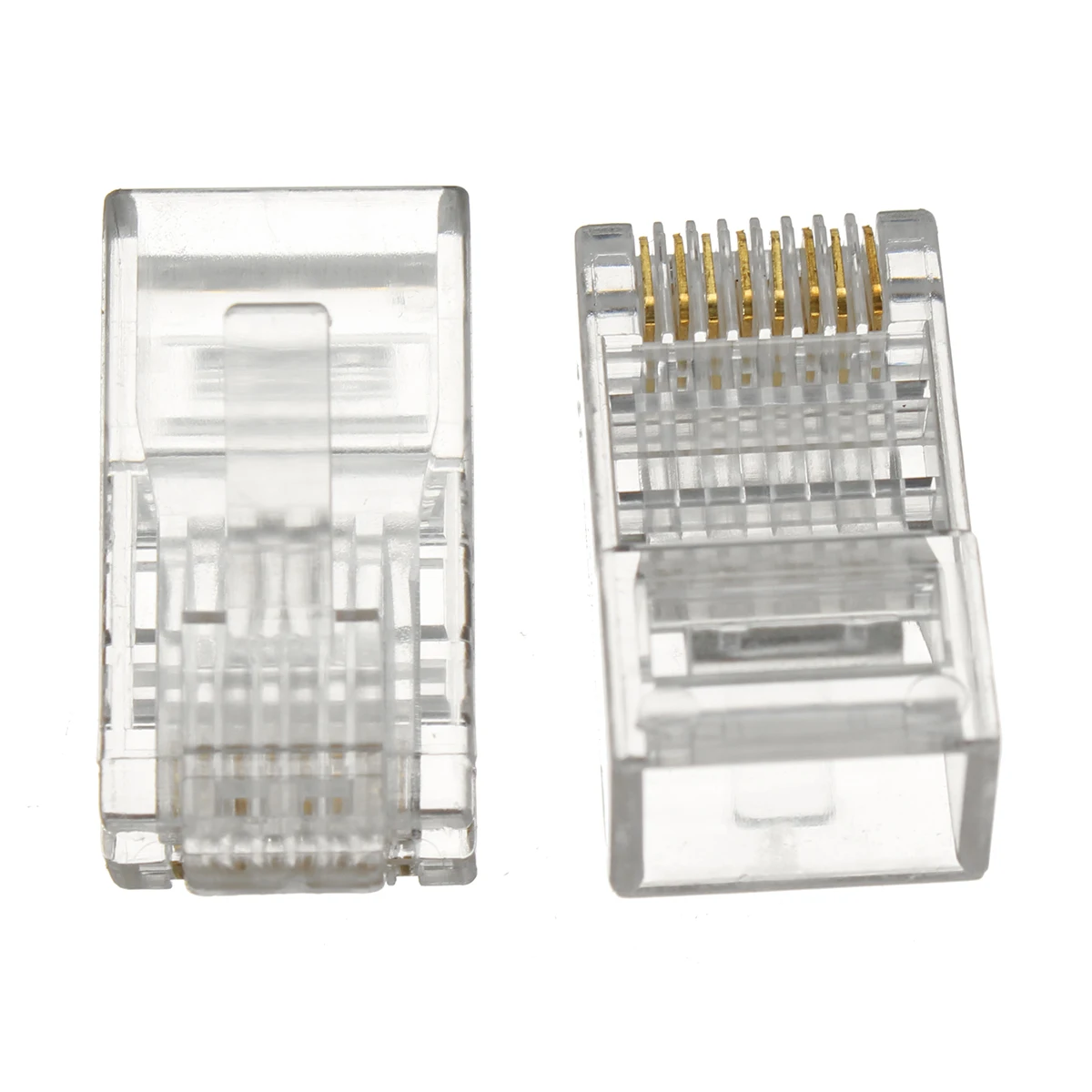 

KINCO 1000 Pcs CAT6 Plug EZ RJ45 Network Cable Modular 8P8C Connector End
