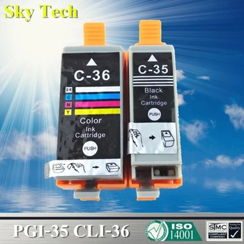 

PGI35 CLI36 Compatible Ink Cartridges For Canon PGI-35 CLI-36 For Canon IP100B IP100 mini260 mini320 / IP100 With Battery