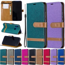 Тканевый кожаный чехол-книжка для huawei P smart P10 Plus P9 Lite Mini Y6 Pro чехол для huawei Honor 10 Lite чехол