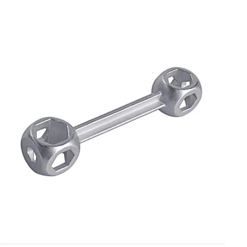 KALAIDUN Wrench Mini Pocket Size Hexagon Multi-purpose Portable Handy Bone Tool 10-in-1 Repair Bicycle Riding Sleeve Hand Tool8