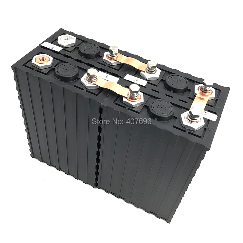 Perfect 4pcs 3.2V 100AH LiFePO4 Battery 12V 100AH Deep Cycle for Energy storage / Electric Bike/Solar Power 100AH LFP Cell 5