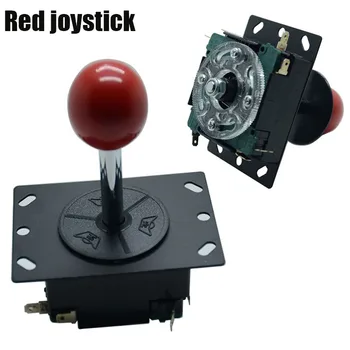 

arcade stick 4/8 way Arcade Game Joystick Ball Joy Stick Red Ball Replacement Uses For 4 microswitches to detect on/off position