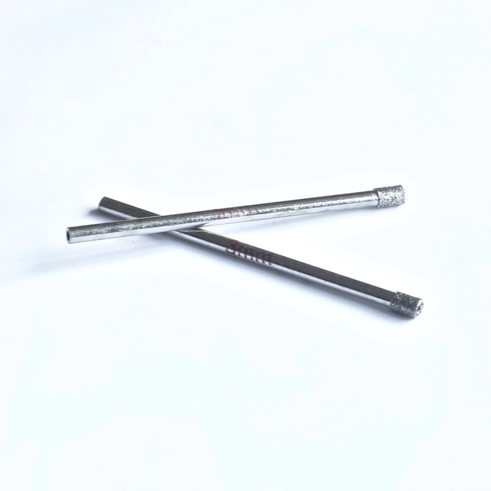 Free shipping top quality electroplated diamond core bit hole saw 3*50*10mm for drilling glass/tile/ceramics/Jade/shell/agate