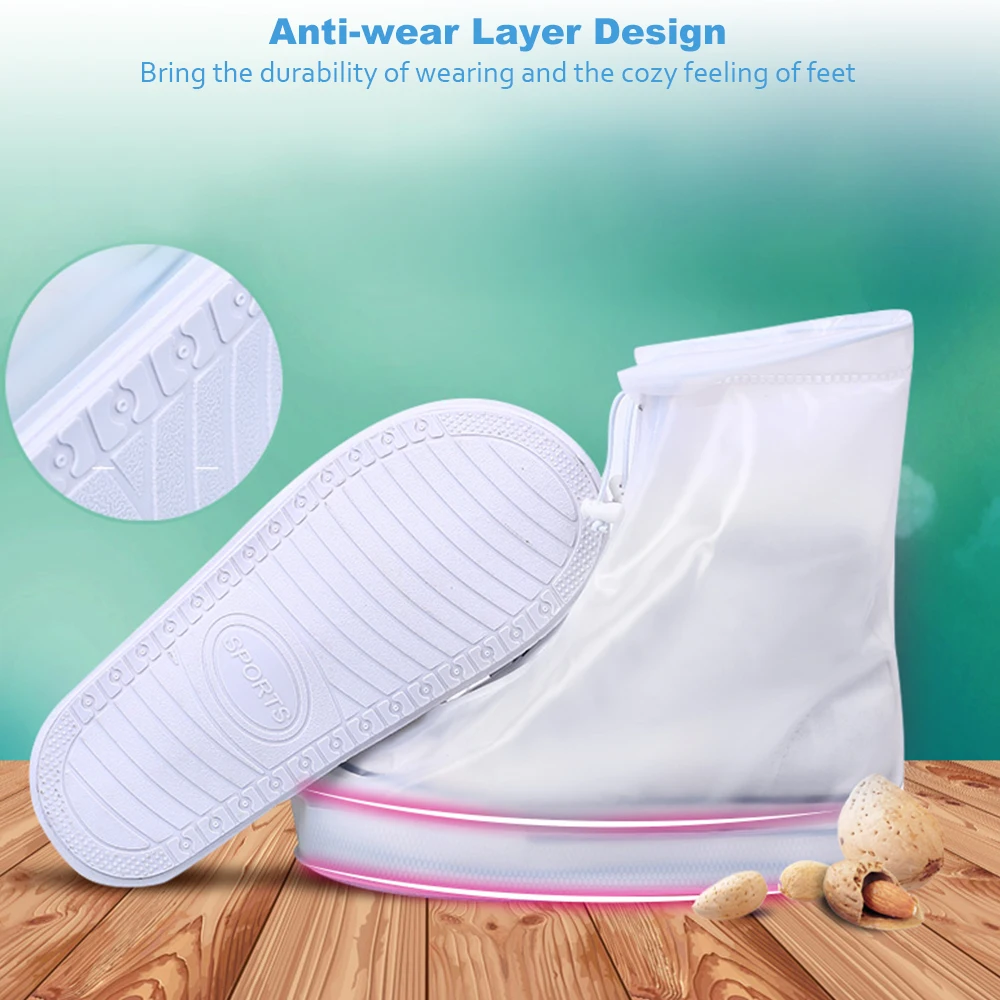 Elino 360 градусов Водонепроницаемый защищающий от дождя чехол для обуви для мужчин и женщин Всесезонная обувь протектор Чехлы для обуви многоразовые оверсайз аксессуары