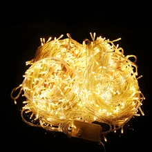 20M 200 LEDs 110V 220V led string light colorful holiday led lighting Christmas/Wedding/Party Decoration Lights