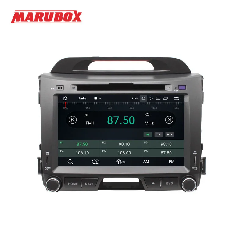 Discount MARUBOX Radio 2Din Android 8.0 For Kia Sportage 3 2010 2011 2012 DVD GPS Navi Car Central Multimedia Player Autoradio 8A201PX5 1
