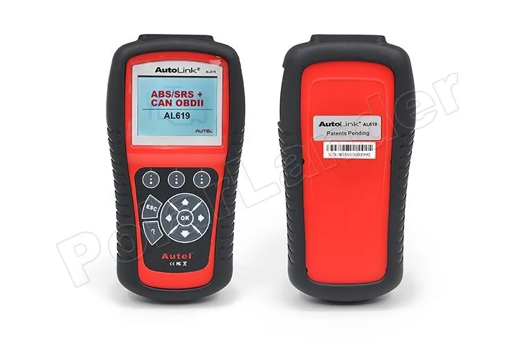 Высокое качество autel Autolink AL619 ABS/SRS CAN OBDII кодовая лампа для чтения очищает коды сбрасывает мониторы