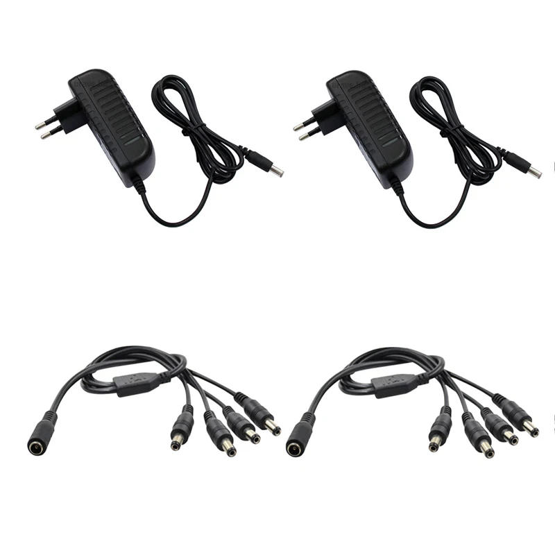 

DC 12V for 8 camera Video Surveillance System