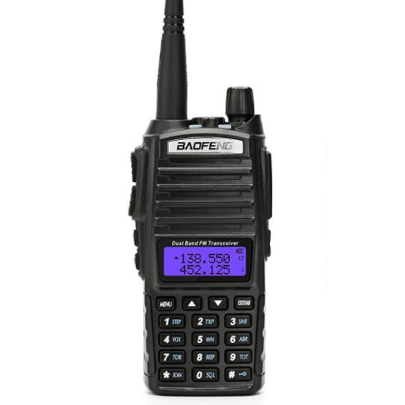 

Baofeng UV-82 Plus 8 Watts High Power Walkie Talkie Dual Band VHF/UHF 10km Long Range UV82 Two Way Ham CB Amateur Portable Radio