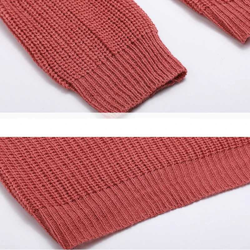 Women Sweater Pullovers Loose Sexy V-neck Knitted Ladies Sweaters 2019 Spring Fashion Bottoming Jumper Over Sized Female Tops