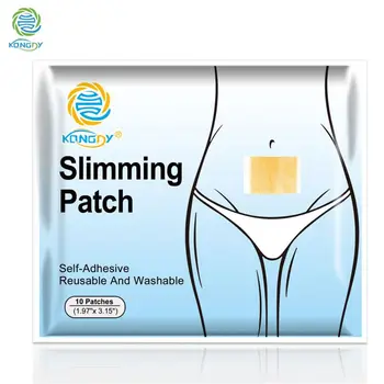 KONGDY 10 pieces/Bag Weight Lose Paste Navel Health Slimming Patch Diet Products