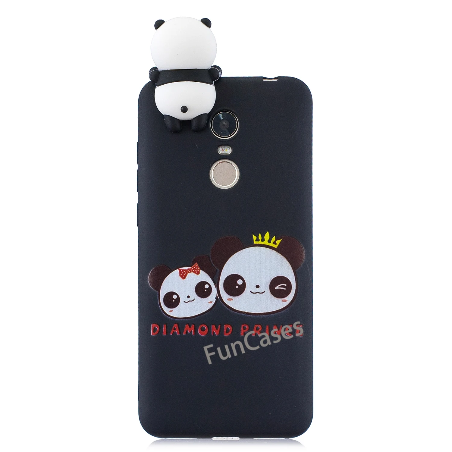 Cartoon Cat dog panda Soft Silicone For Xiaomi Redmi Note 6 Cases ase TPU Coque Cover Rabbit Stitch Unicorn Animal | Мобильные