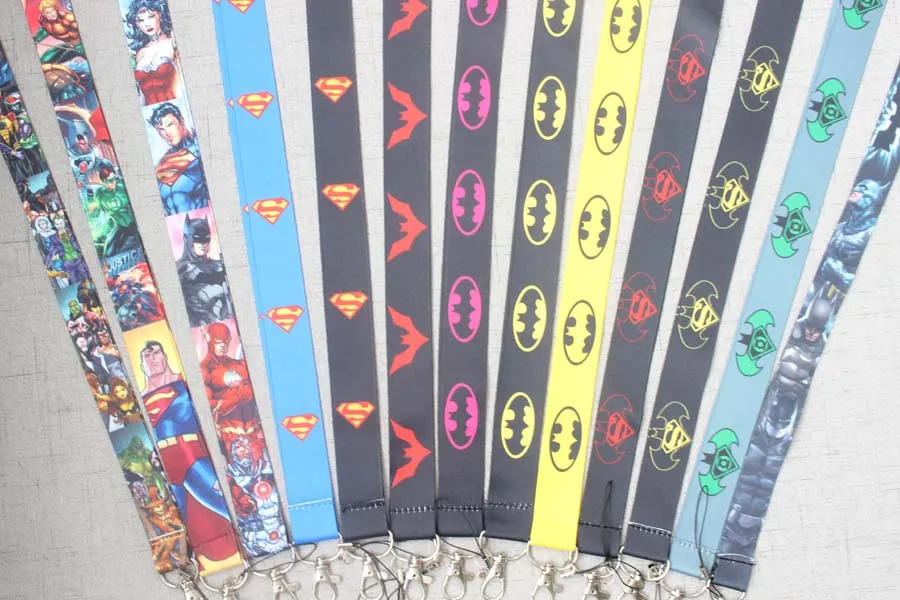 

Marvel Superhero The Avengers Neck Strap Lanyards for keys ID Card Gym Mobile Phone Strap USB Badge Holder Rope Key Chain Gift