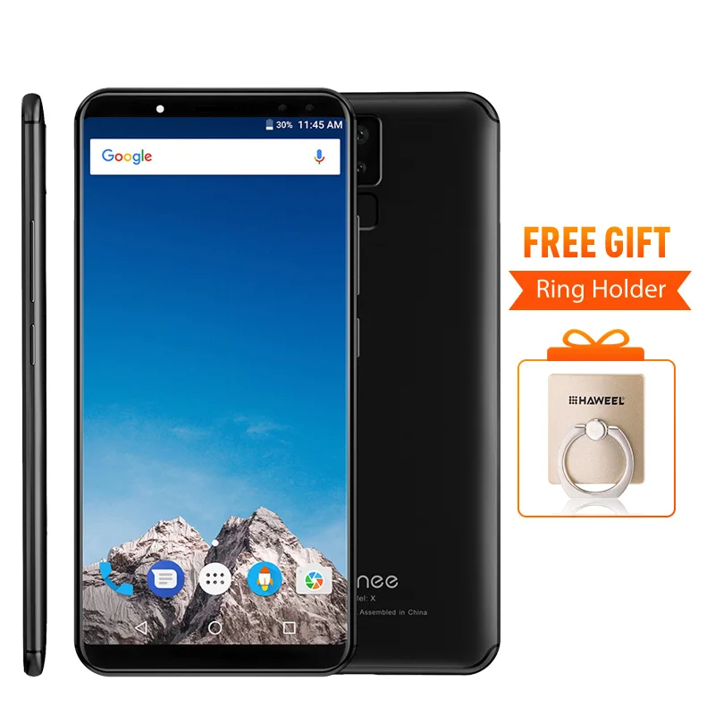 Vernee X 128GB Face Recognition 6 0 18 9 Display MT6763 Octa Core 6200mAh Mobile Phone