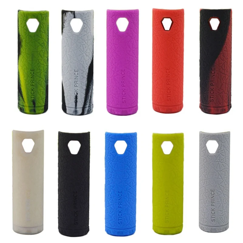 

Fashion Prince Kit Electronic Cigarette Skin Silicone Sleeve Vape Accessories With 10 Colors