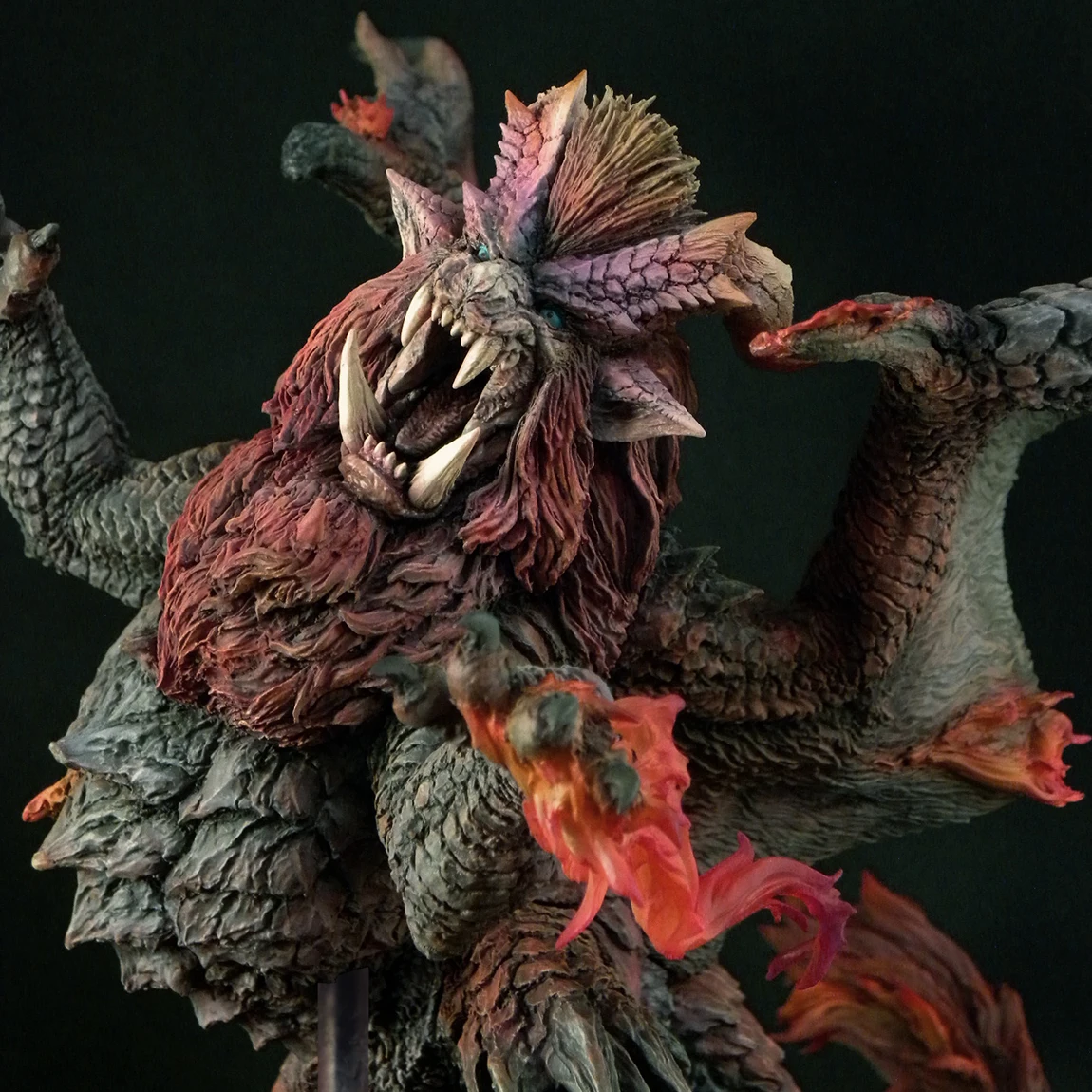 Monster Hunter world Figure Teostra ПВХ модели фигурки украшения игрушки модель Япония Аниме горячий Дракон Рождественский подарок