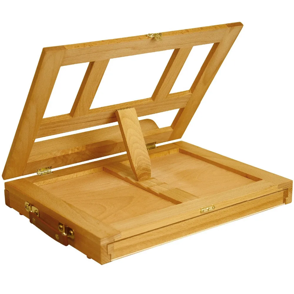 Регулируемый деревянный Настольный Станок с выдвижным ящиком Beechwood|desk