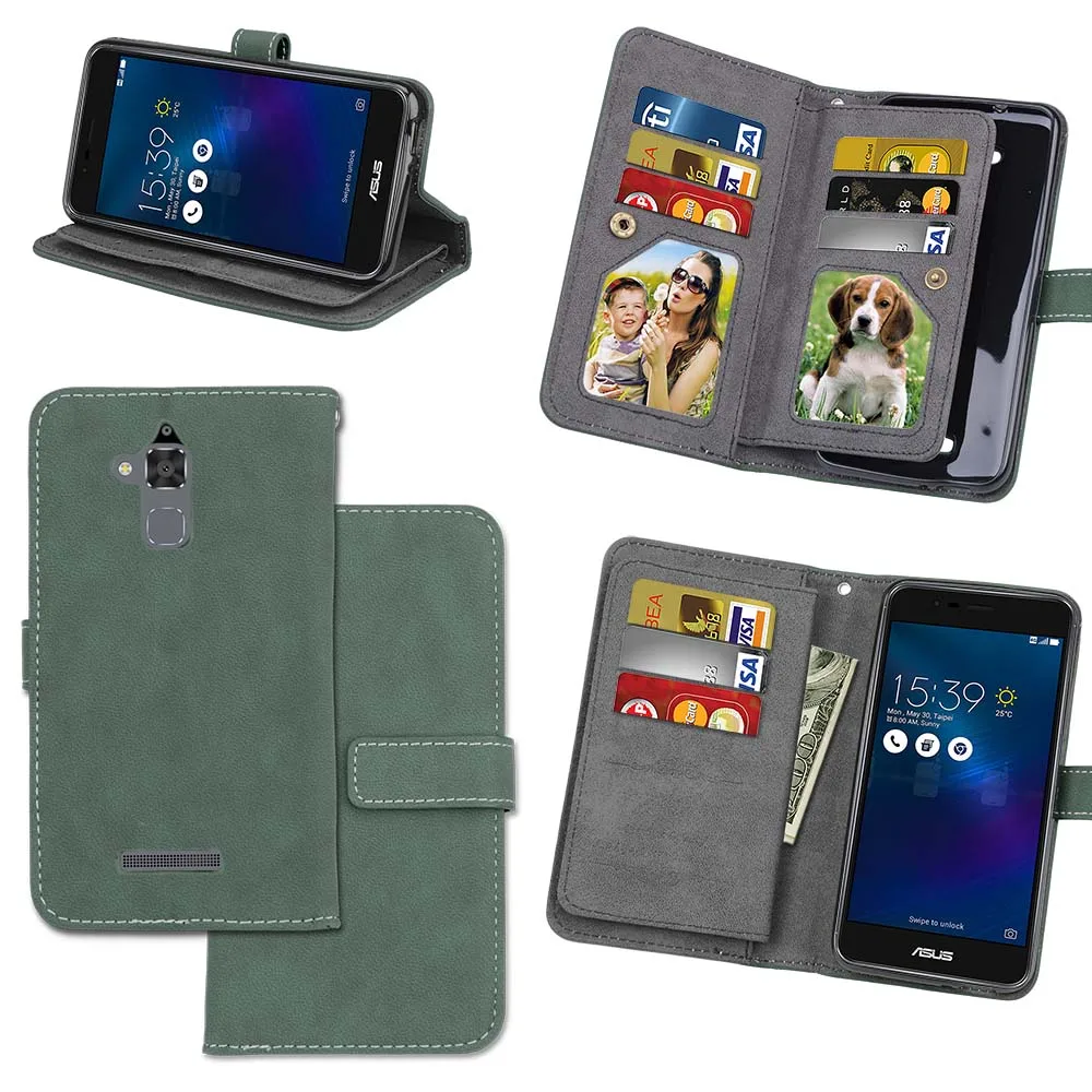 Чехол-книжка для Asus Zenfone 3 Max ZC520TL Go ZB500KL Live ZB501KL 3 Go для Asus Zenfone 4 Max ZC554KL ZC520KL