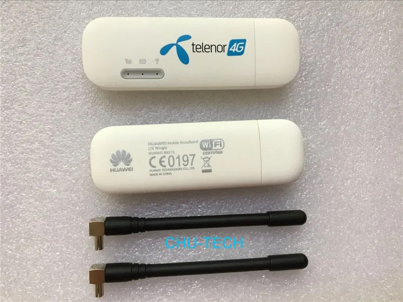 Разблокированный мобильный телефон Huawei E8372 с антенной LTE USB Wingle Универсальный 4G Wi