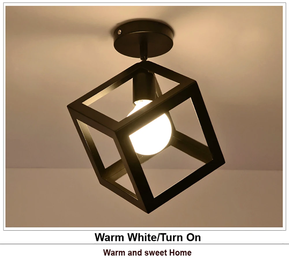 GO OCEAN Ceiling Lights Modern LED Ceiling Light Foyer Bed Room Lamps E27 Iron Plated for living room Chandelier Ceiling (9)